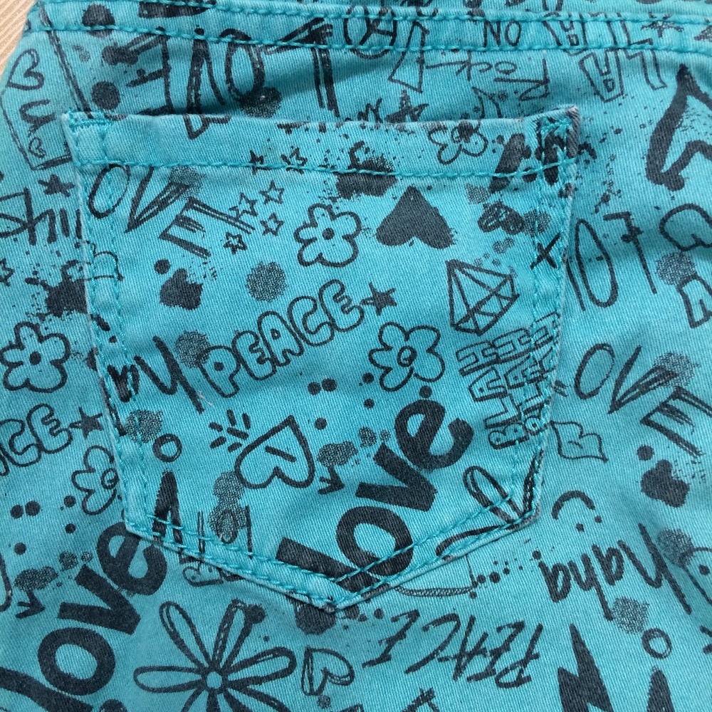 14 girls TOTAL GIRL graphic Shorts (077) - Picture 2 of 5